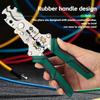 1PC Multifunctional Electrical Cable Peeling and Cutting Crimping Pliers Household Screw Wire Splitting Winding Folding Wire Splitting Cable Pliers
