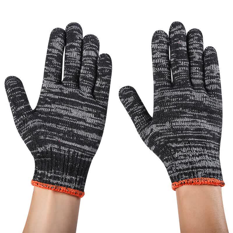 JIAQILI Wear-Resistant Cotton Work Gloves