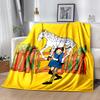 1pc Blanket Pippi Longstocking Print Design, Lightweight Blanket for Sofa, Bed- Soft &Warm, Gift for All Seasons like Christmas, Halloween