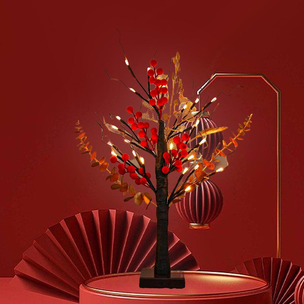 LED Tree Lights, Fairy Lights Beautiful Ornament Night Light Lighted Bonsai Lamp For Festival