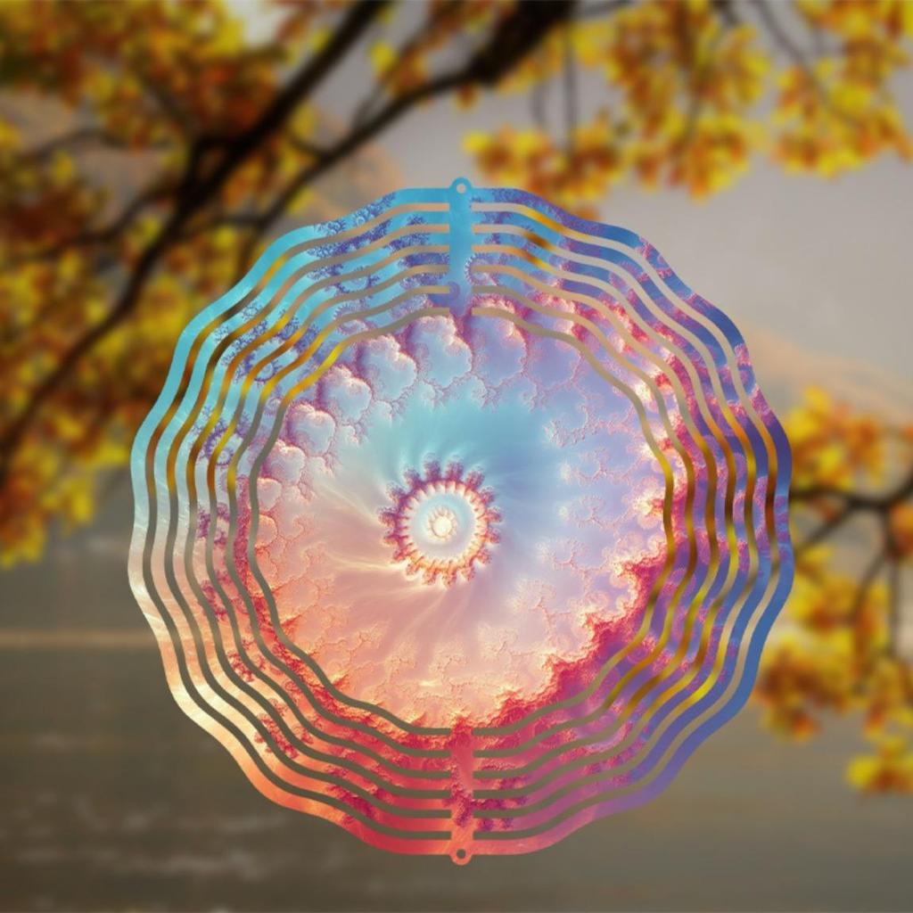 10 Inch Wind Chime for Outdoor Decor Hanging Balcony Courtyard Garden Spring Summer Gift for Friends and Family