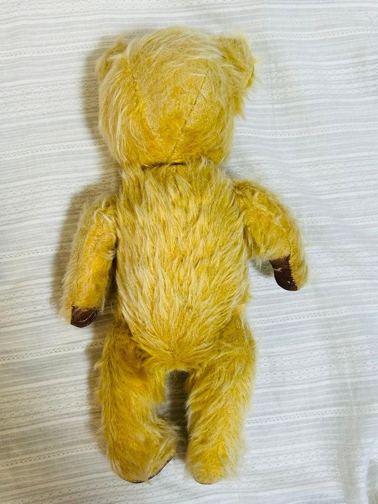 [USED] Chad Valley 1950s Vintage British Teddy Bear with Tag, 35cm