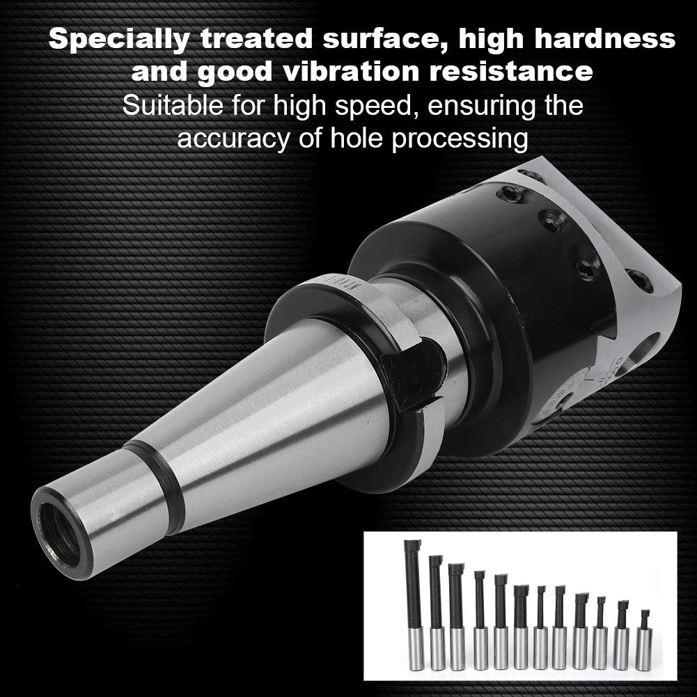 Boring Head Set High Quality 40CR CNC Milling Tools Kit Set F118 75mm DiameterNT40F11812PCS