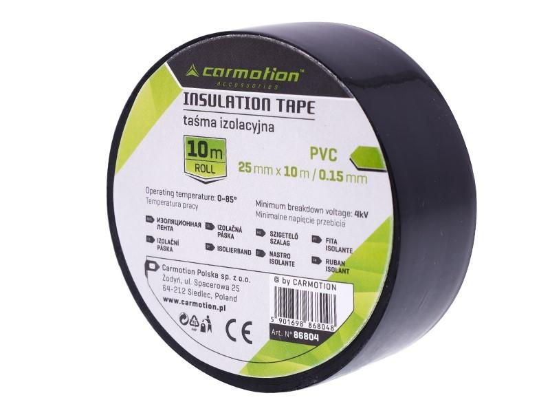 PVC Insulating Tape 0.15 Mm X 25 Mm X 10 M, Black, 1 Pc.