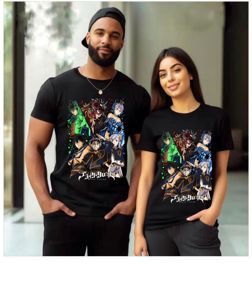 

Футболка Black Clover Аста Юно Комикс, Бык, Магия, Демон, Ями, Аниме Футболка Все Размеры M