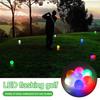 7 szt. Wewnętrzne Zewnętrzne Świecące w Ciemności Podświetlane LED Piłki Golfowe Nocne