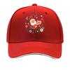 Whimsical Valentine Gnome Bloom Hear Sandwich Baseball Cap Sun Cap Outdoor Workouts Hat