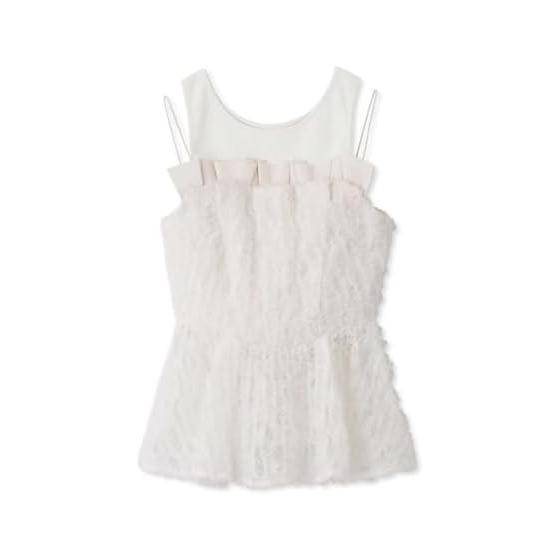 [Sneider] Cut Tank Layered Tunic SWCT242104 Women s