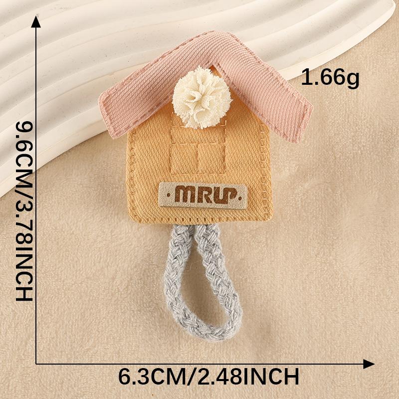 Computer Embroidery Label Decorative Jewelry Cute Plush Bow Hairpin Leather Ring Hair Accessories Accessories Clothing Patch Cloth Label