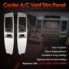 55474-60040 55475-60040 Center Dashboard A/C Air Vent Trim Panel Compatible with Lexus GX470 2003-2009 Land Cruiser Prado 120