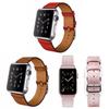 Apple Watch 8 Leather Strap For Single Loop Crosshatch Genuine Leather Band For 38mm And 42mm