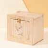 Wooden Bird Breeding Nest Wall Mount Parrot Wood House Practical Parrot Breeding Box  for Bird Cage