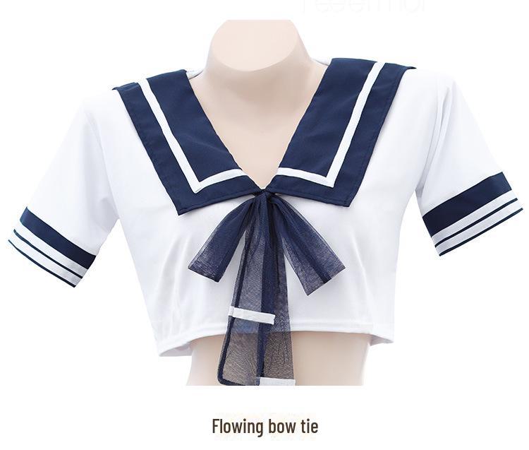 Feimu Sexy Sailor Miniskirt Uniform Lingerie, Plus Size, 20-Pack