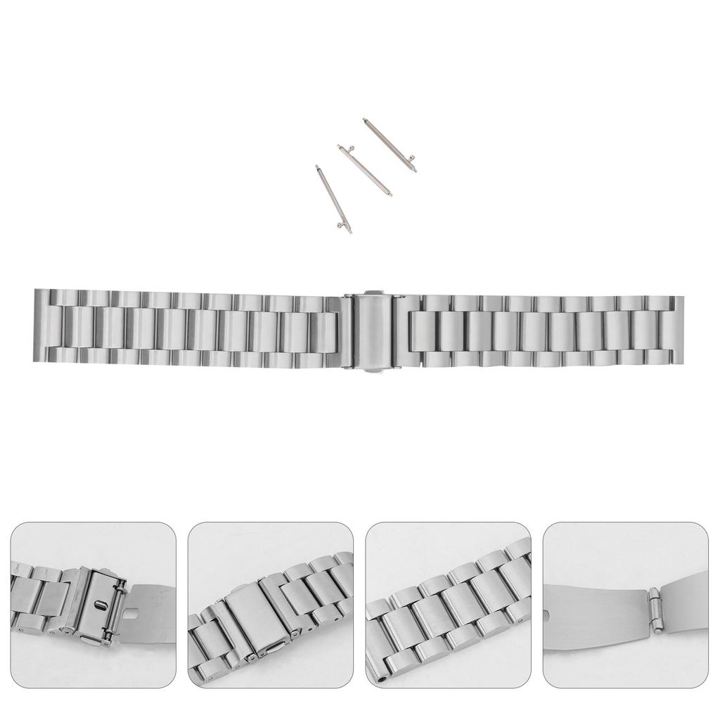 Stainless Steel Watch Band High Quality Comfortable Fit Compatible Venu Elegant Replacement Strap Silver