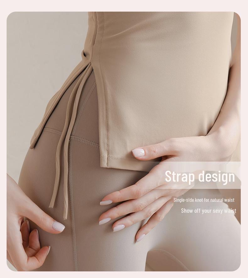 Women's High-Grade Sports Vest with Chest Pads for Yoga, Pilates, and Fitness