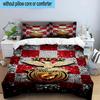 Set Biancheria da Letto Stampato 3 Pezzi Club di Calcio Benfica Chiusura Copripiumino Include 1 Copripiumino & 2 Federe Set Biancheria da Letto Decorazioni per la Casa Regali