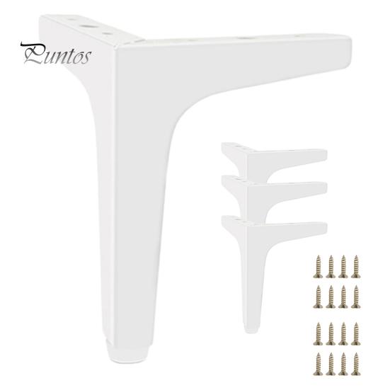 

4 шт. 8/10/13/15/17 см металлические ножки для дивана, прочный диван, комод, стул, шкаф, кровать, подъемная мебель, опорные ножки, замена 17cm белый