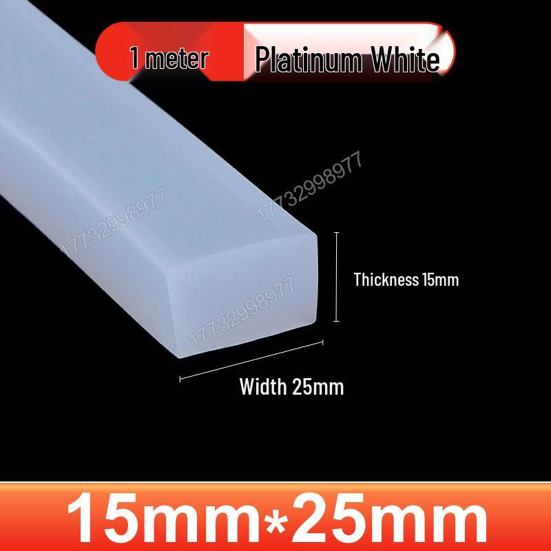 High-Temperature Resistant Transparent Silicone Rubber Sealing Strip