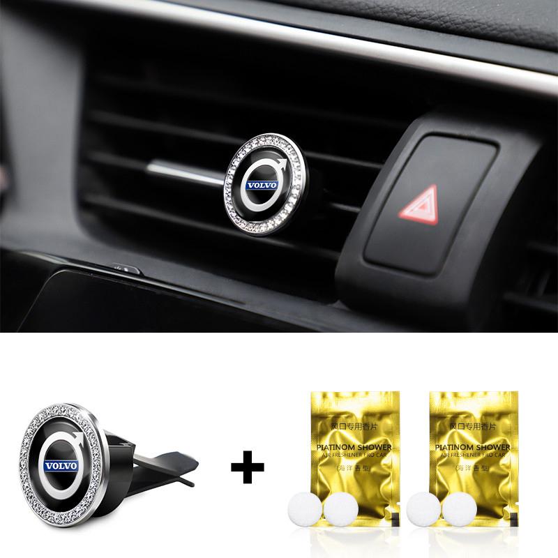 Fcvdz6 Car Fragrance Clip Air Vent Oil Perfume Diffuser Aromatherapy For Volvo XC90 V90 V60 XC60 V40 EC40 EX40 S80 S60 S90 C40 XC40 V70