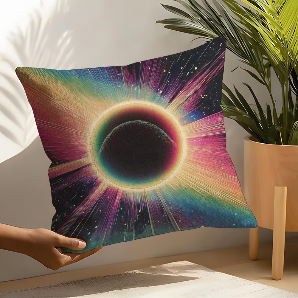 Steamwave Cosmic Style Pillow Case Home Living Room Decoration Linen Pillow Cases Cushion Cover
