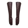Keep Warm Long Elbow Gloves Elegant Patent Leather Gloves  Halloween Costume