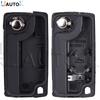 Smart Remote Key Case For Peugeot 207 307 308 407 607 807 For Citroen C2 C3 C4 C5 C6 2/3 Buttons Auto Flip Folding Car Key Shell
