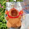 Capybara Plush Toy Keychain – Cute Stuffed Animal Backpack Clip