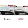 Rear ABS Chrome Bumper Diffuser Cover Trim 2PCS For VW Golf MK7 MK7.5 2018-