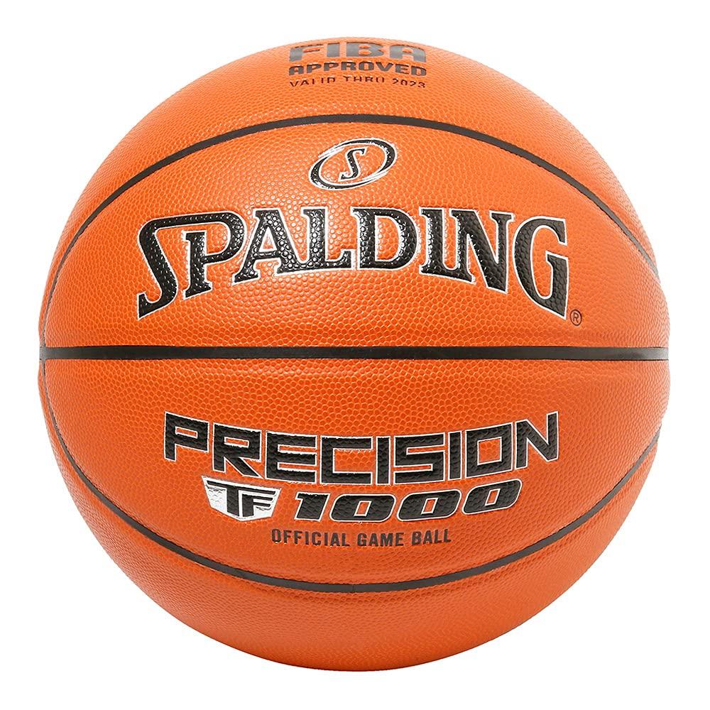 

Spalding Precision TF-1000 Basketball, FIBA/JBA Official Ball, Size 7, 77-087J, Brown
