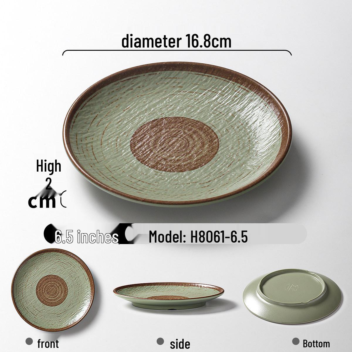 Xiangyuan Mei Imitation Porcelain Melamine Hot Pot & Cold Dish Round Plates