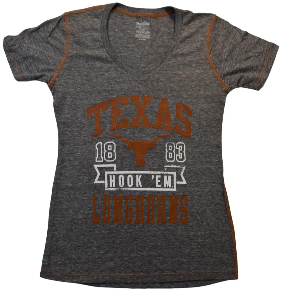 

Pro Edge Juniors Texas Longhorns 1883 Hook Em Shirt New S, M, L M