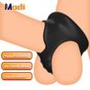 Delayed Ejaculation Penile Ring Reusable Soft Silicone Penile Ring Enhances Erection Scrotal Lock Penile Set Dick Bondage Toy