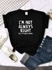 Summer Tshirt Women Round Neck Casual Tshirt Tops Womens TShirt Cool Interesting Letters Printed Tees FeUnisex
