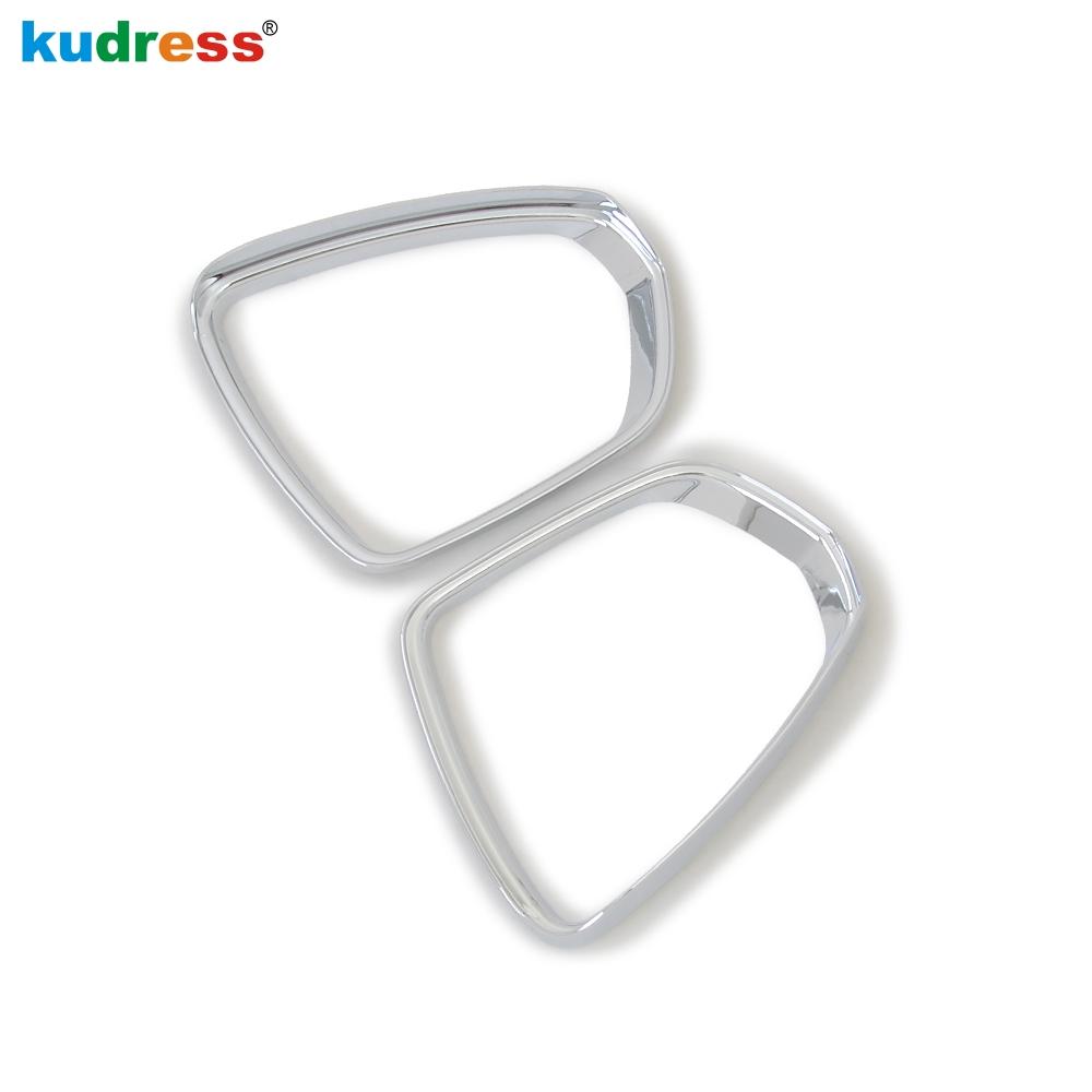 Для Peugeot 3008 5008 GT 2017- Углеродные Накладки-Козырьки на Зеркала Заднего Вида Боковых Дверей, Накладки-Дефлекторы от Дождя и Солнца ABS Chrome