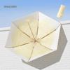 Gradient Dual-Use Umbrella: Sun Protection & Rain Shield, Manual Folding Design, High-End Feel