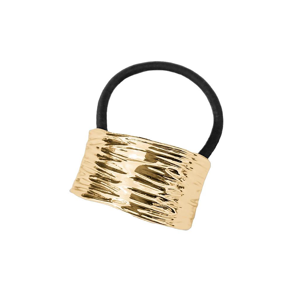 Mode Punk Geometrische Metall Haarspangen Elastische Haargummis Haarseil Stirnbänder Für Damen Mädchen Haarschmuck Geschenke