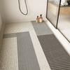 Simple Bathroom Floor Mat, Dust Removal And Wear-Resistant Silk Ring Floor Mat, Large Size, Full Floor, Shower Mat, Dirt-Resistant And Non-Slip