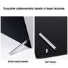 Portable Acrylic Desktop Message Board Vertical with Metal Bracket Drawing Board DIY Desktop Stand Office Home Desktop Ornament