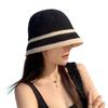 Hat Women's New Spring and Summer Thin Breathable Plain Bucket Hat Outdoor Seaside Face Covering Sunscreen Basin Hat Tide