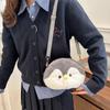 Kawaii Plüschpinguin Umhängetasche Cartoon Lustige Umhängetasche Neue Trendige Flauschige Tier Tasche Damen Beliebte Modetasche Mädchen Geschenk