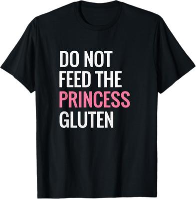 Lustiges Glutenfreies Design Glutenfreie Prinzessin Designs Geschenk Unisex T-Shirt