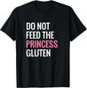 Divertente Design Senza Glutine Disegni Principessa Senza Glutine Maglietta Unisex Regalo