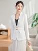 Women's Spring 2026 Slimming Cropped Waist Suit & Skirt Set for Petite Women