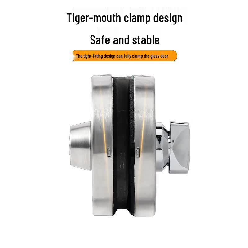 Sheng Yu Pin No-Drill Glass Door Bolt Lock