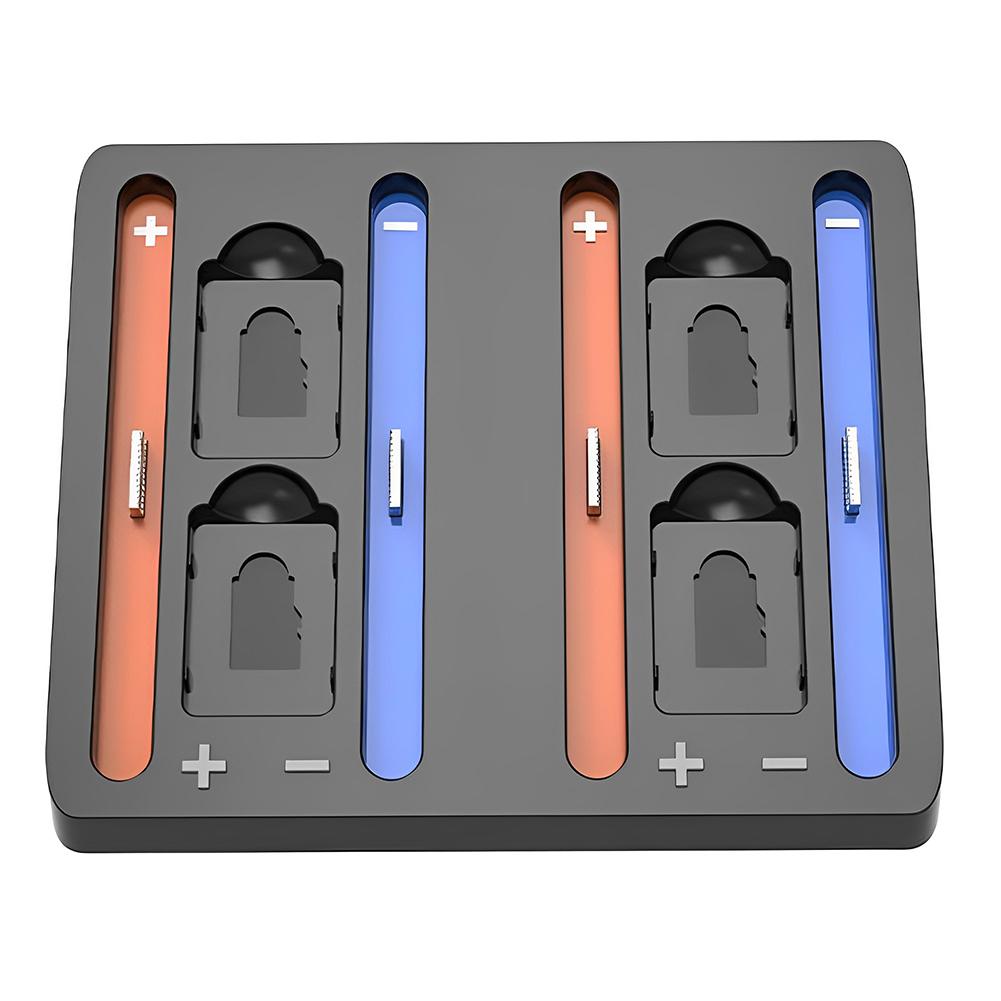 

Док-станция для зарядки для Switch 2 для контроллера Joycon Игровая консоль Охлаждающая подставка Станция-подставка для зарядки с 9 слотами для игровых карт Зарядное устройство