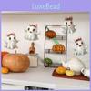 With Ghost Cute Bow Tie On Halloween For Bedroom Home Decoration Stickers