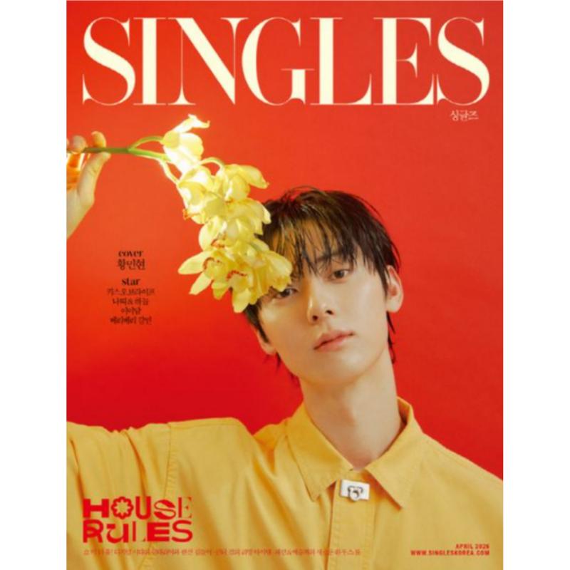 [Pre-order] SINGLES HWANG MIN HYUN A-C magazine 2026.04 issue