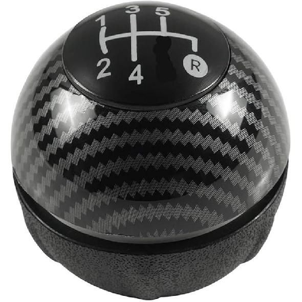 Gear Knob Lever Stick For Fiat 500 500C 2007-2018 5/6 Speed Gear Shift Knob Lever Shifter Hand Stick(Matte,6 Speed) 5 Speed