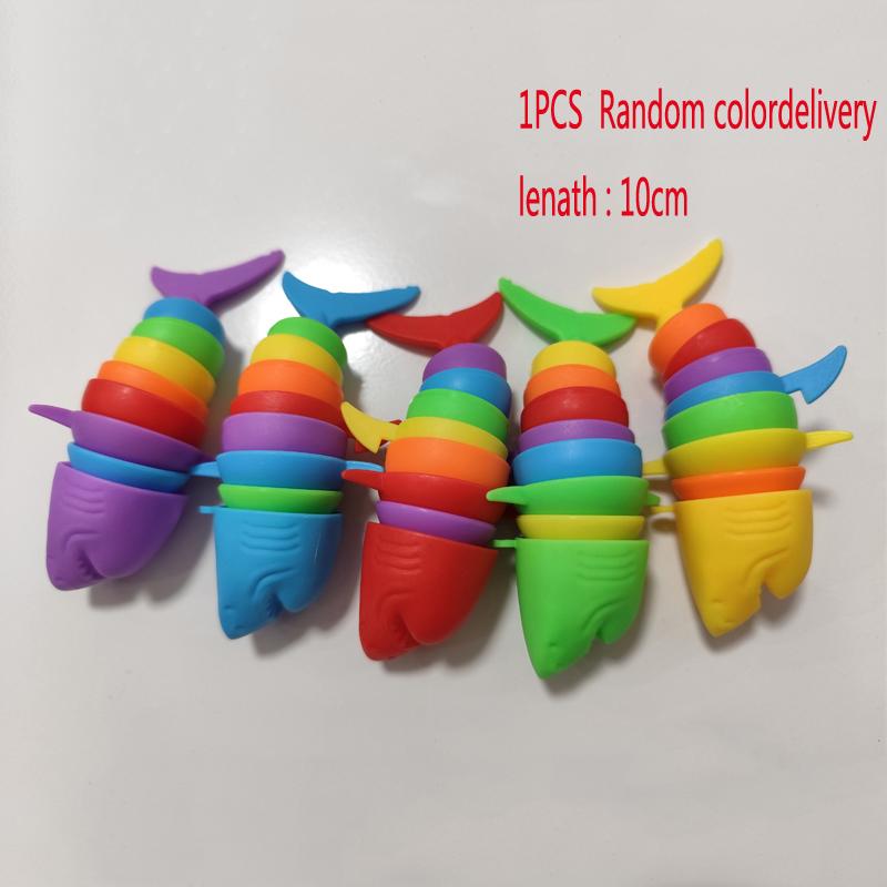 Alligator Caterpillar Unique Articulated Children'S Exploration Fun Toy 3D Sensory Fidget Toy Pressure Relief Anti-Anxiety Toy