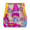 Figurine musicale poppy trolls - hasbro - 22cm - rose et multicolore - jouet musical pour enfant